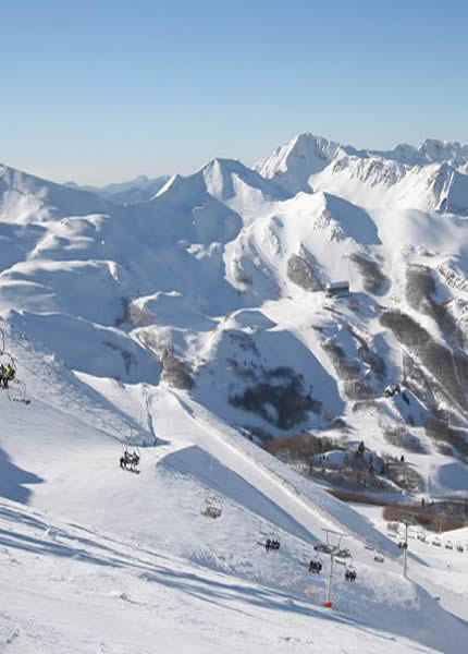 Ski resort Italy 